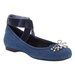 Jessica Simpson Womens Ballet Flats -Sz 7.5 (EUC)